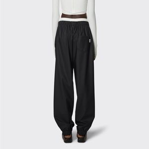 RAINS Rain pants regular in black